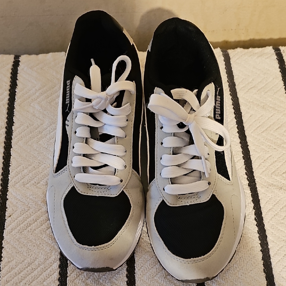 Puma Monochrome Athletic Shoes